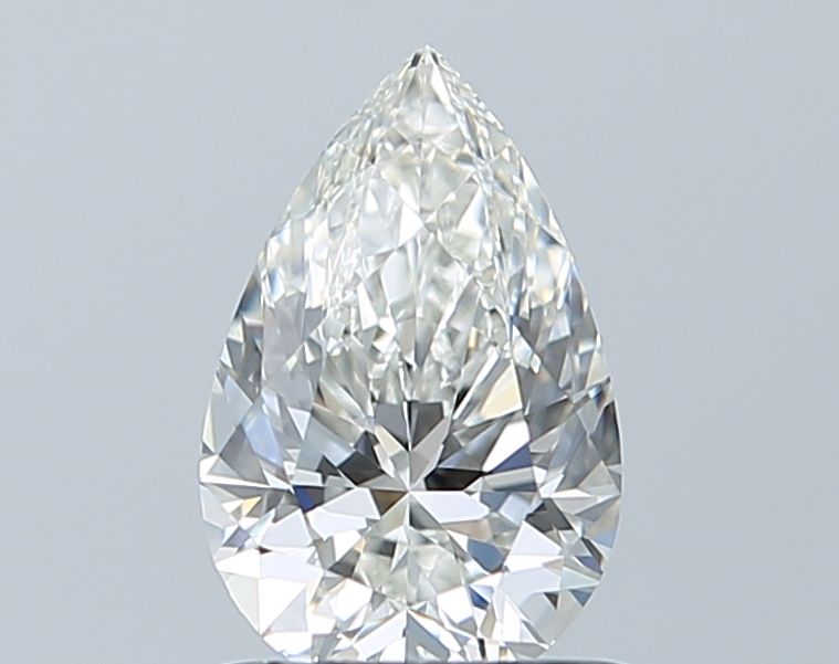 Diamond Natural 0,9Ct H-IF Pear - GIA2235882990