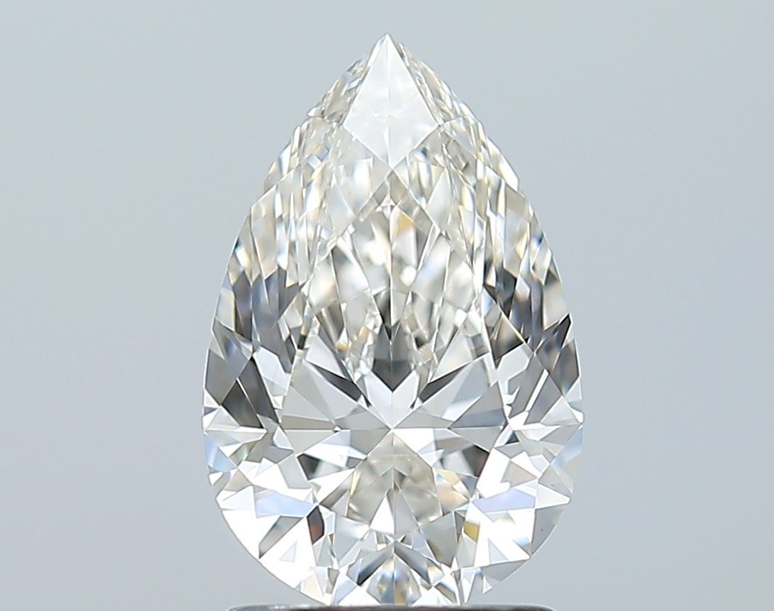 Diamond Natural 1,51Ct J-VVS1 Pear - GIA6542430245