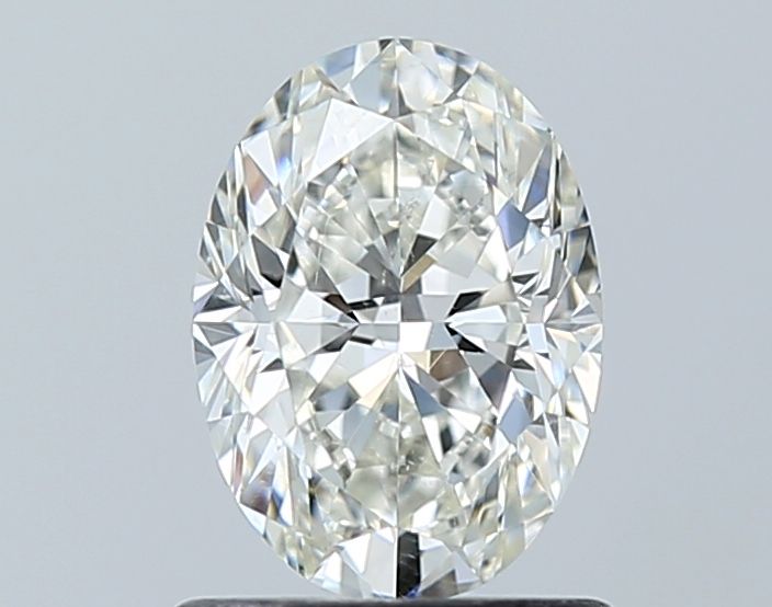 Diamond Natural 0,9Ct H-SI2 Oval - GIA3535430096
