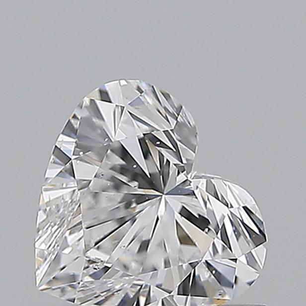 Diamond Natural 0,6Ct D-SI1 Heart - GIA5546270357