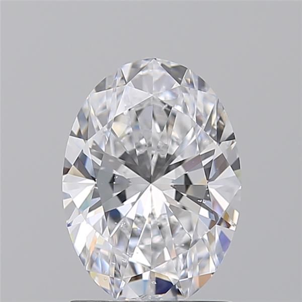 Diamond Natural 1,5Ct D-SI1 Oval - GIA6545471161