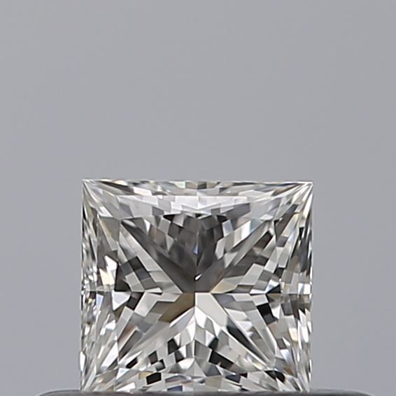 Diamond Natural 0,31Ct F-IF Princess - GIA6542360332