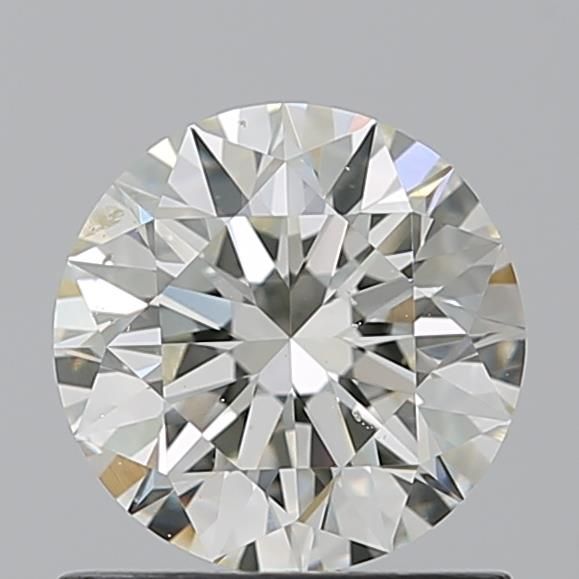 Diamond Natural 0,91Ct J-SI1 Round - GIA6542515166