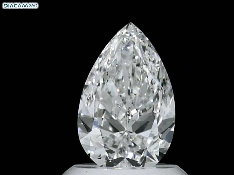 Diamond Natural 1Ct E-SI1 Pear - GIA7352176257