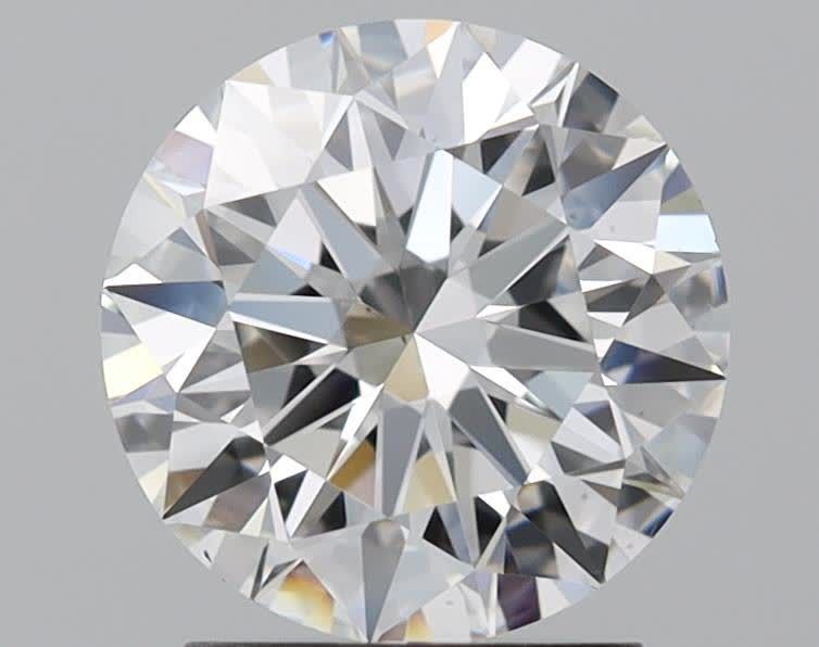 Diamond Natural 2Ct F-VS2 Round - GIA6472204984