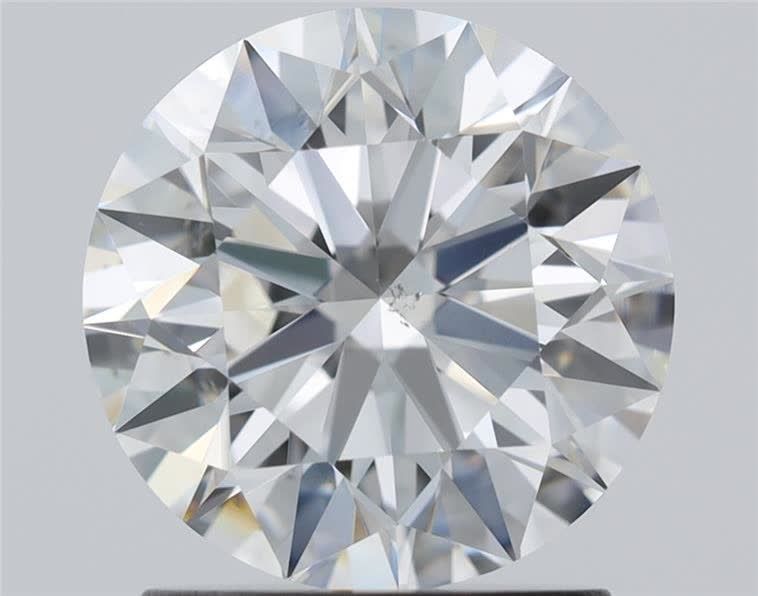 Diamond Natural 1,63Ct H-SI1 Round - GIA6451957194