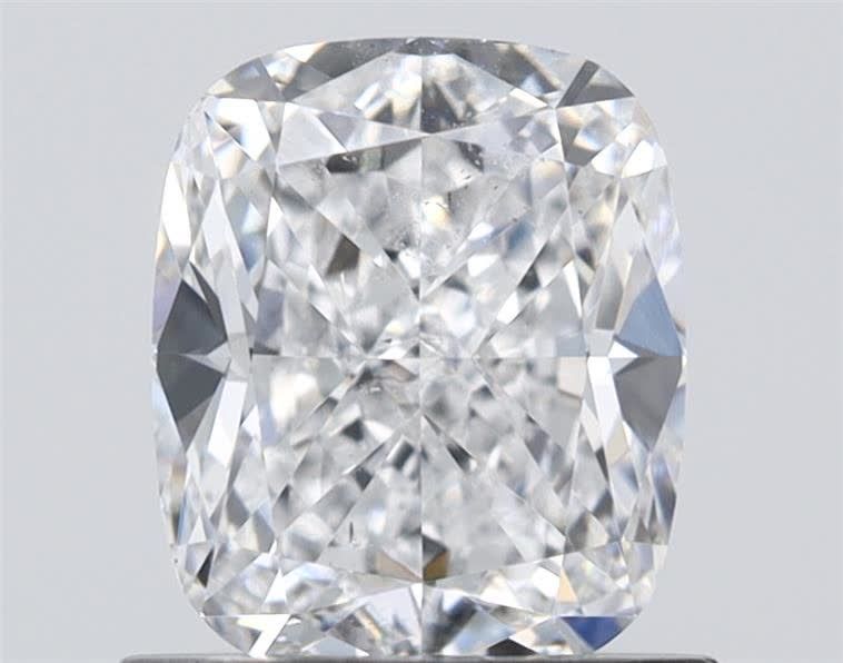 Diamond Natural 1Ct D-SI1 Cushion - GIA5453946406