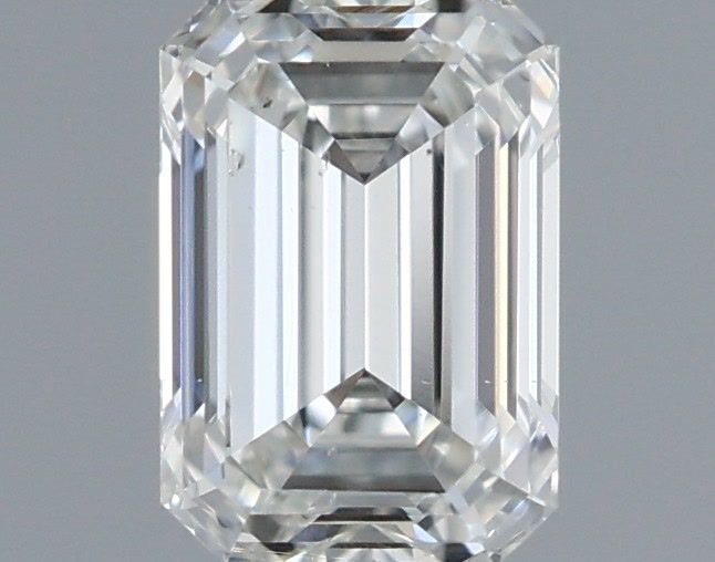 Diamond Natural 0,5Ct G-SI2 Emerald - GIA7526930578