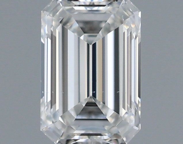 Diamond Natural 0,33Ct F-SI1 Emerald - GIA6521256185