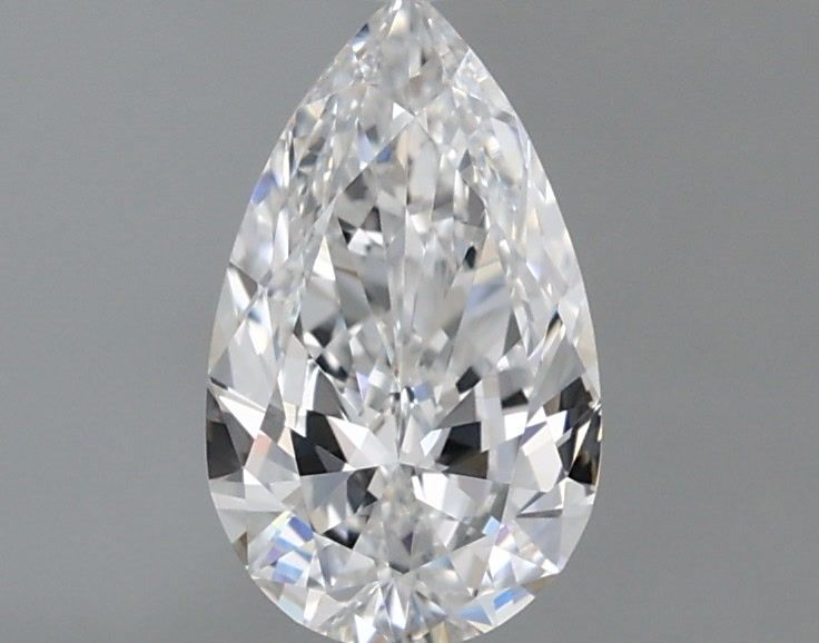 Diamond Natural 0,7Ct E-VVS2 Pear - GIA6521000981