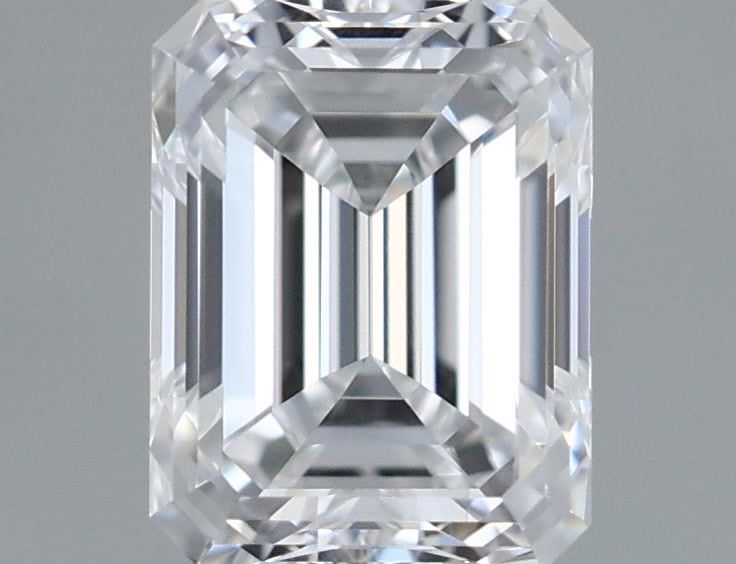 Diamond Natural 0,51Ct D-VVS1 Emerald - GIA6512812913