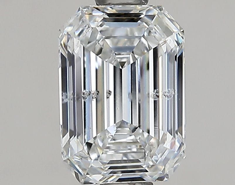 Diamond Natural 0,91Ct F-SI2 Emerald - GIA7438528591