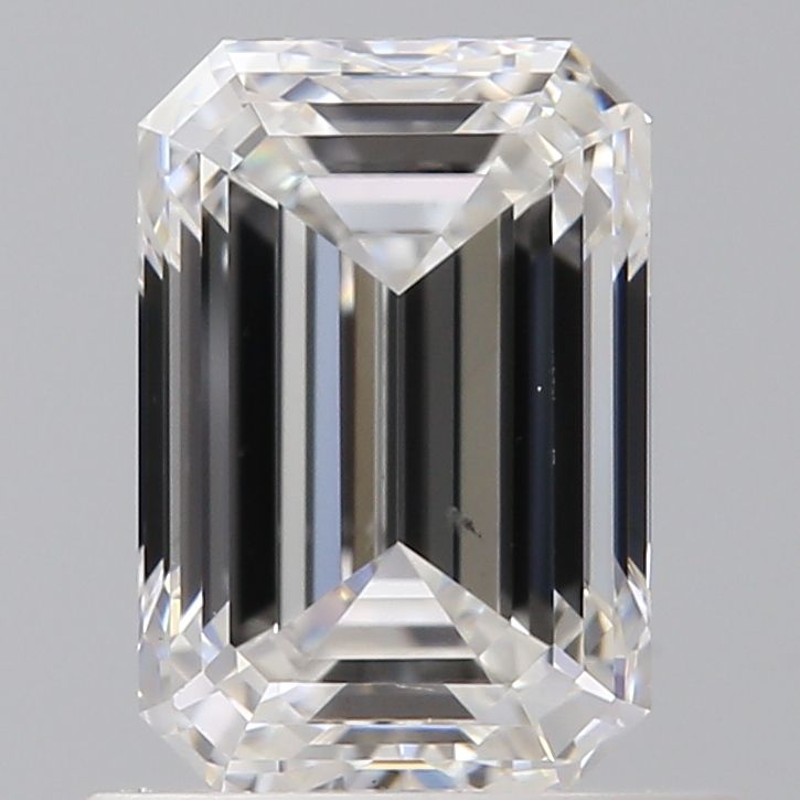 Diamond Natural 0,9Ct F-VS2 Emerald - GIA2434177880