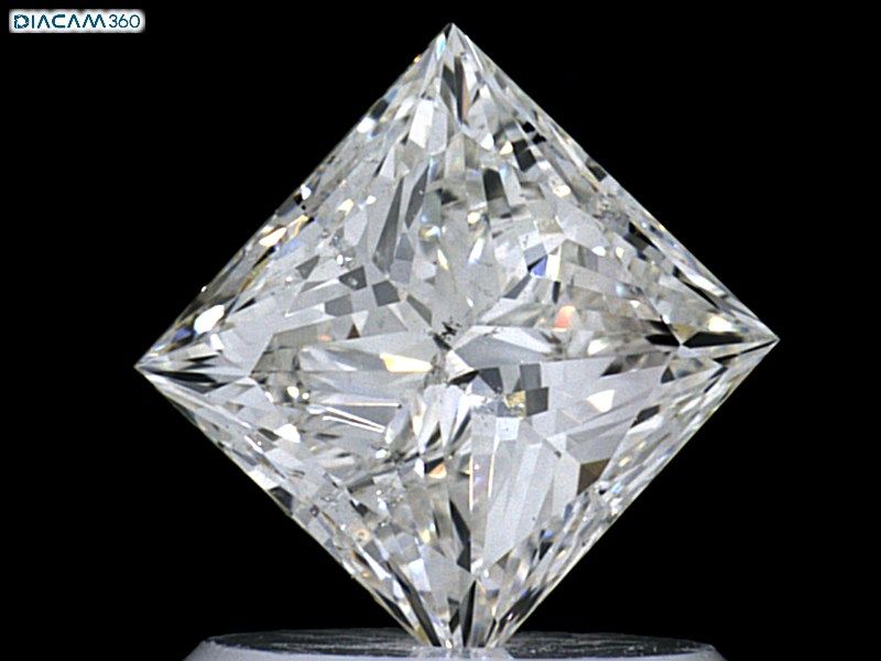 Diamond Natural 1Ct H-SI2 Princess - GIA5423390045
