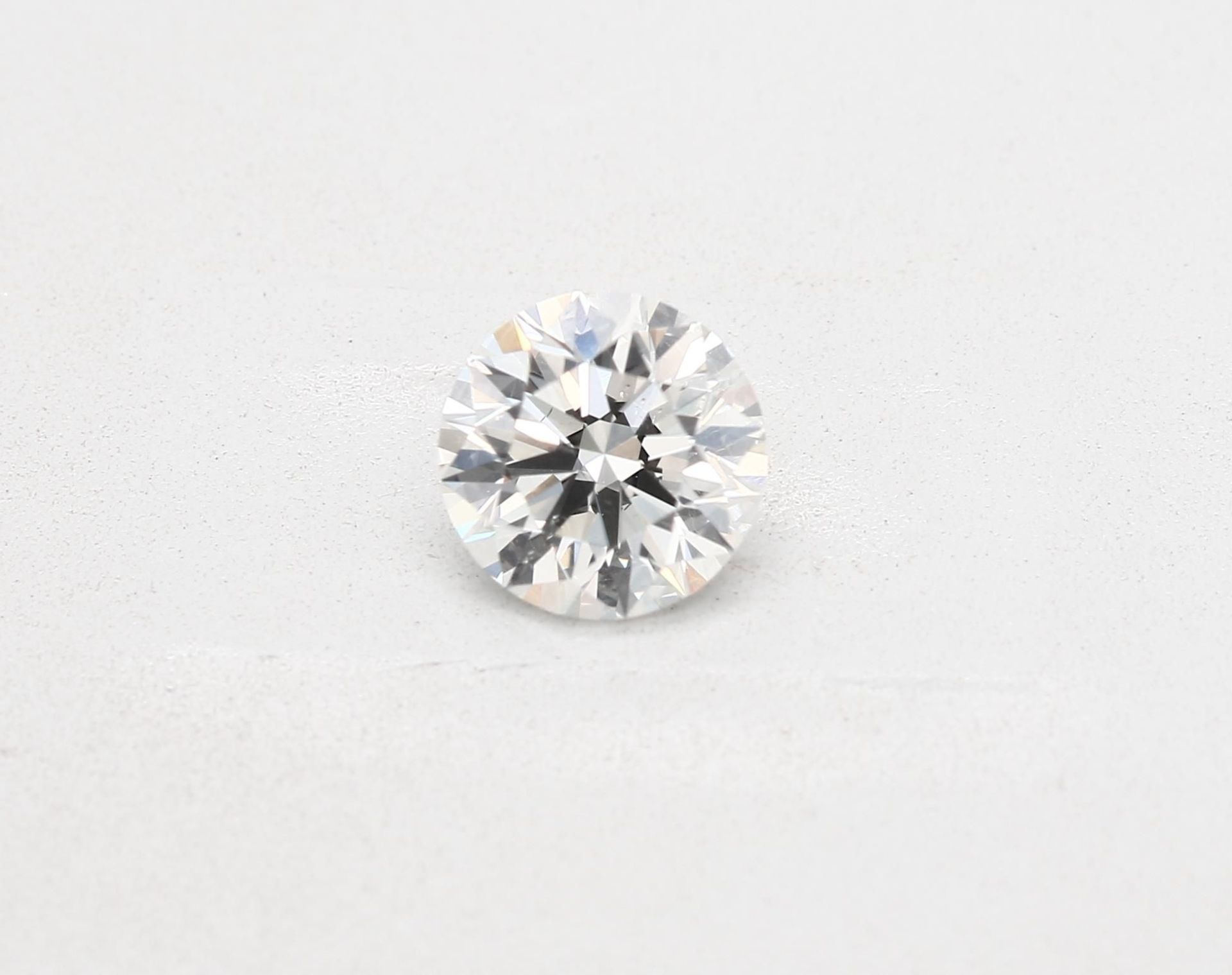 Diamond Natural 0,8Ct K-SI2 Round - GIA6485229275