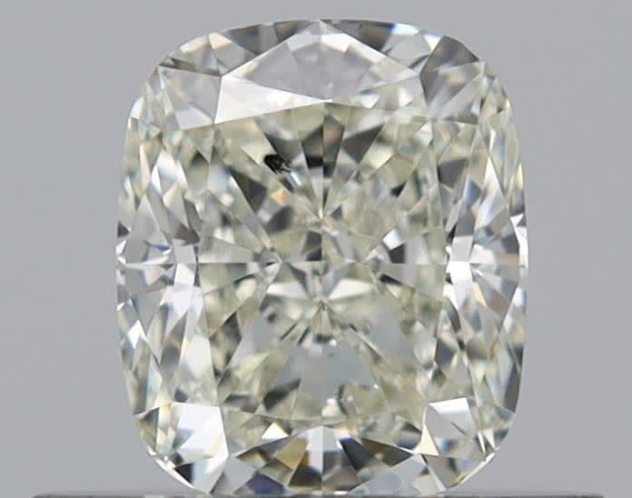 Diamond Natural 0,5Ct L-SI1 Cushion - GIA7476288836
