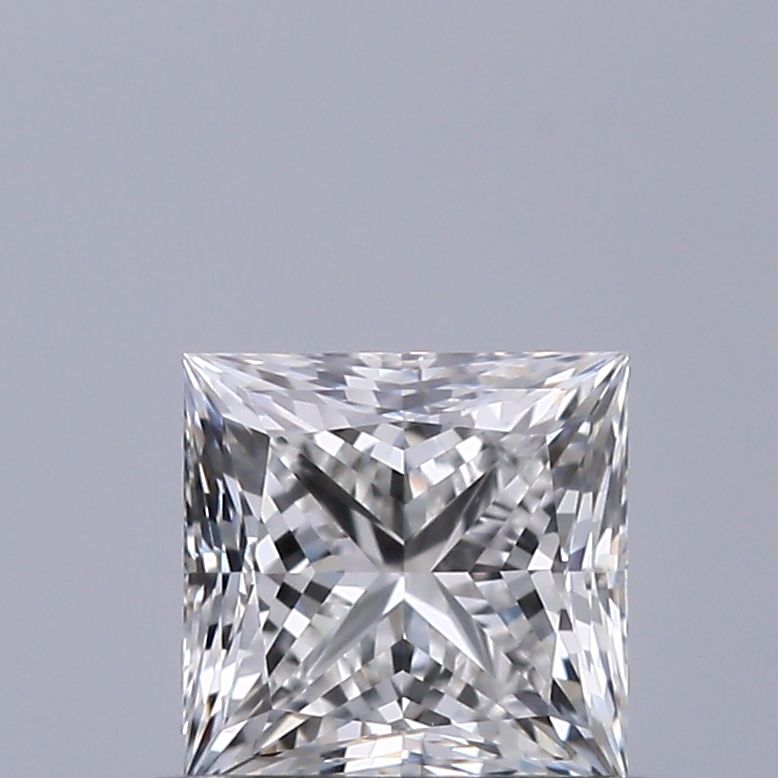 Diamond Natural 0,51Ct F-VVS1 Princess - GIA1553245354