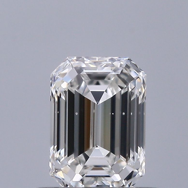 Diamond Natural 0,52Ct F-SI1 Emerald - GIA1553233987