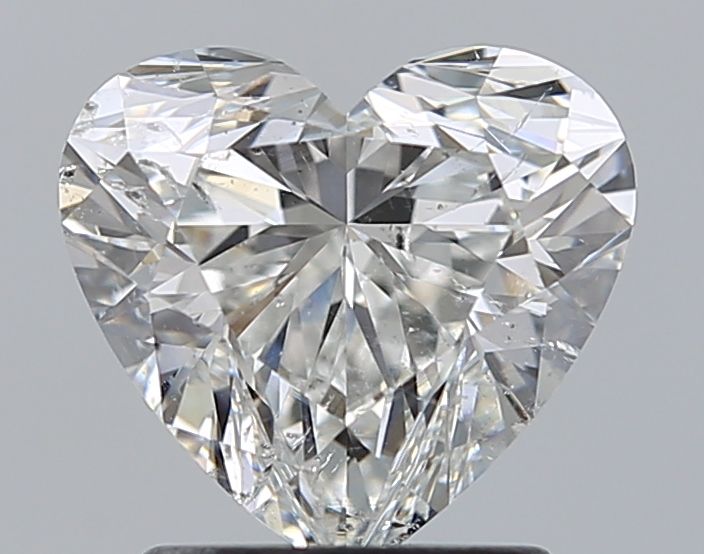 Diamond Natural 1,71Ct G-SI2 Heart - GIA6455083624