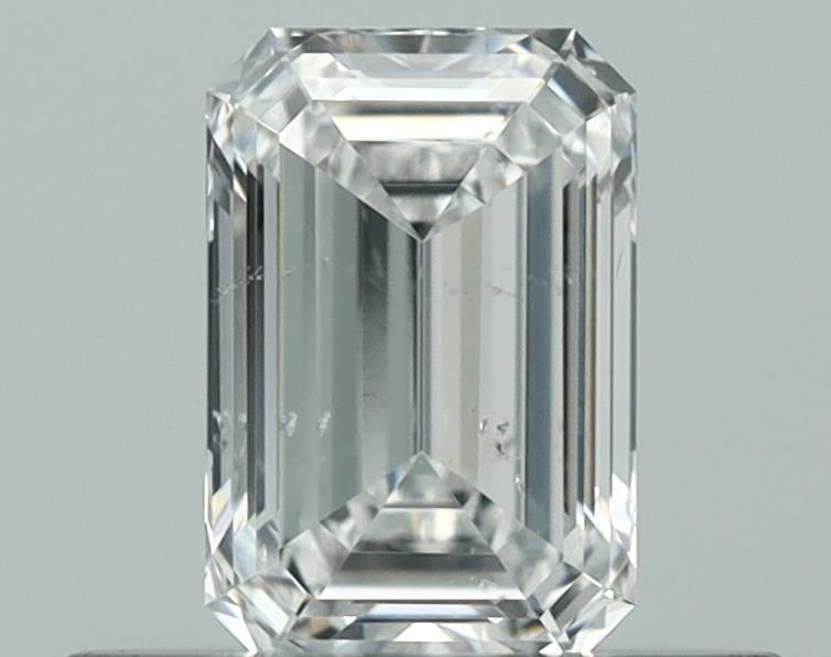 Diamond Natural 0,4Ct E-SI2 Emerald - GIA7502010846