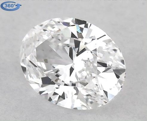 Diamond Natural 0,52Ct D-VS1 Oval - GIA6362138864