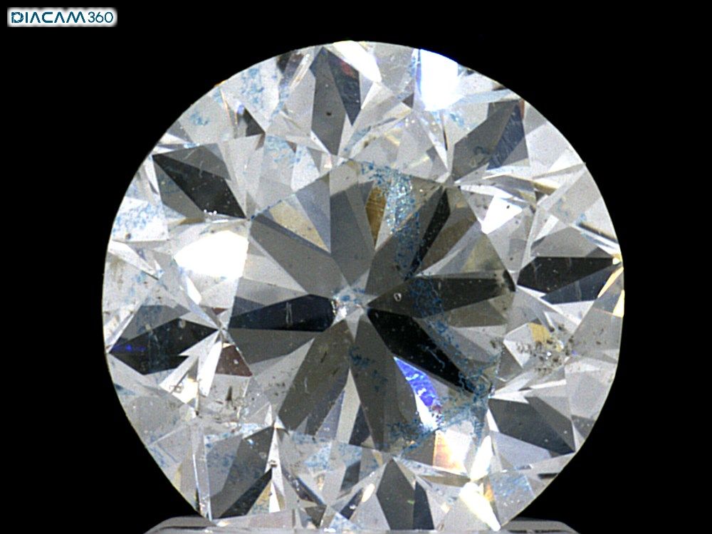 Diamond Natural 1,7Ct H-SI2 Round - GIA7452842536