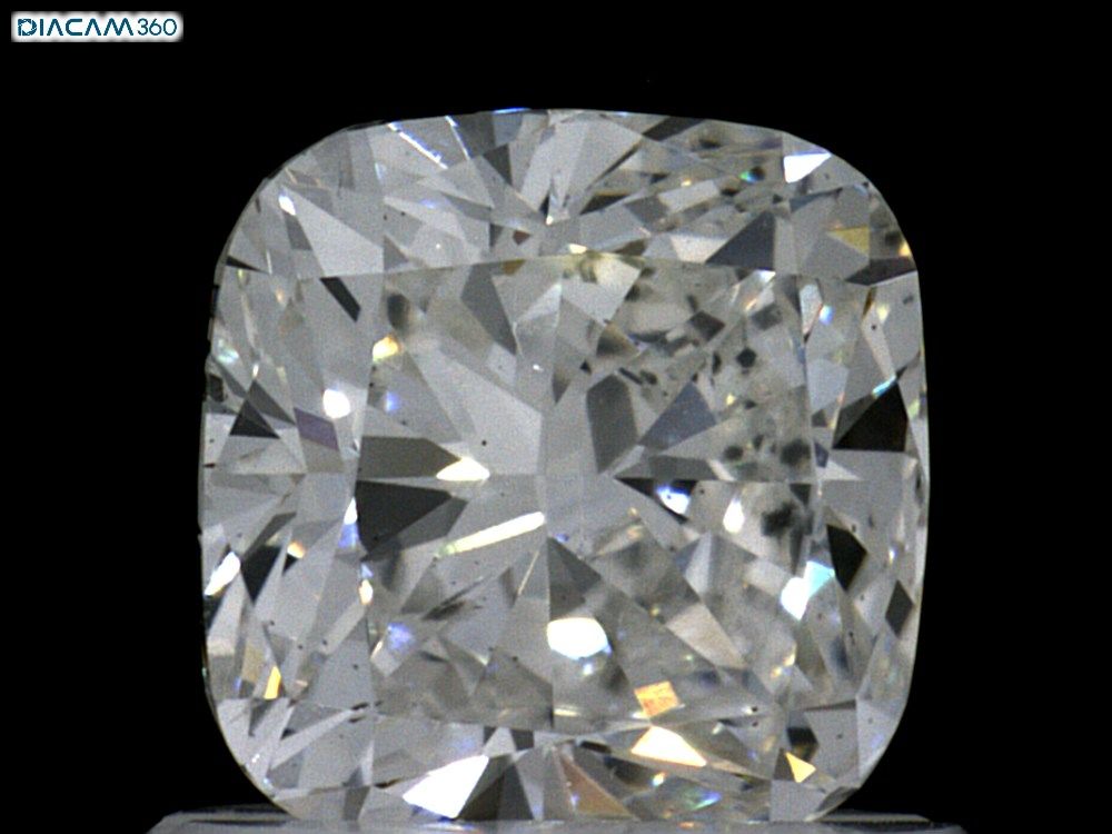Diamond Natural 1,01Ct G-SI1 Cushion - GIA1468704571