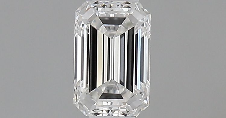 Diamond Natural 0,31Ct F-VVS1 Emerald - GIA5536406556