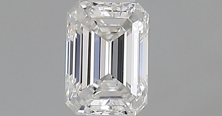 Diamond Natural 0,37Ct G-VVS1 Emerald - GIA7536555726
