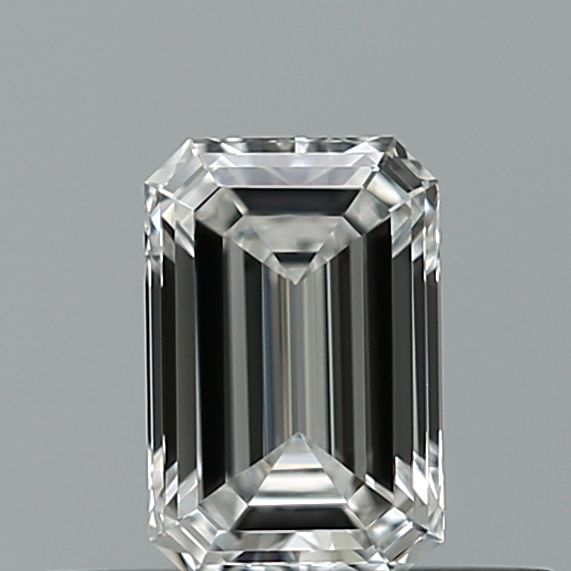 Diamond Natural 0,35Ct F-VVS2 Emerald - GIA1533718162