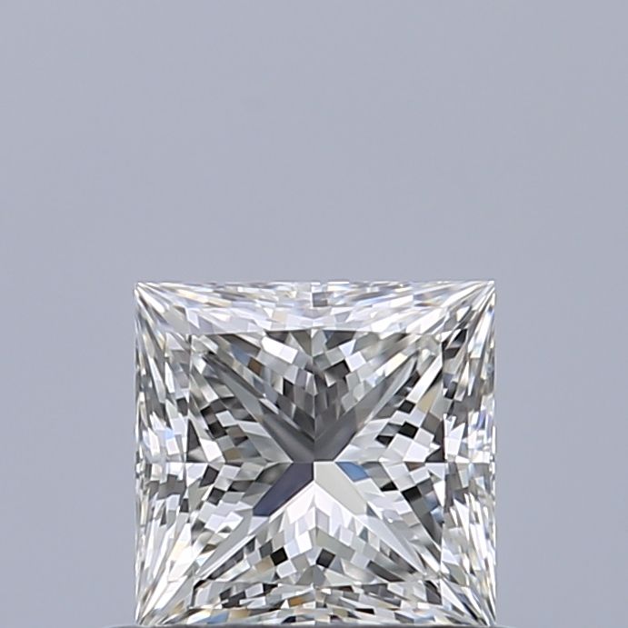 Diamond Natural 0,55Ct G-VVS1 Princess - GIA2556209456