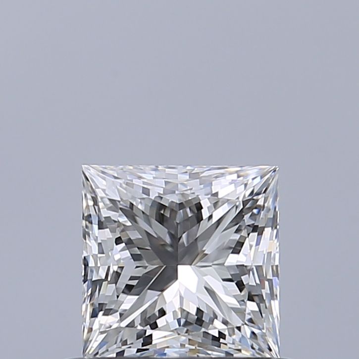 Diamond Natural 0,59Ct E-VVS1 Princess - GIA1555209434
