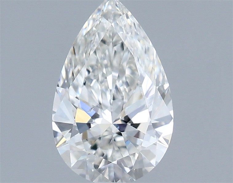Diamond Natural 0,73Ct F-SI1 Pear - GIA6535696610