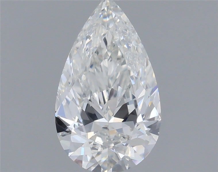 Diamond Natural 0,7Ct F-SI1 Pear - GIA2534772993