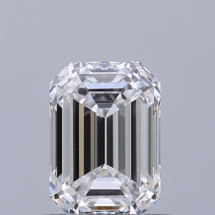 Diamond Natural 0,61Ct D-VVS1 Emerald - GIA7551234001