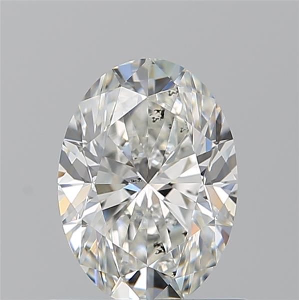 Diamond Natural 0,93Ct G-SI2 Oval - GIA7548815731