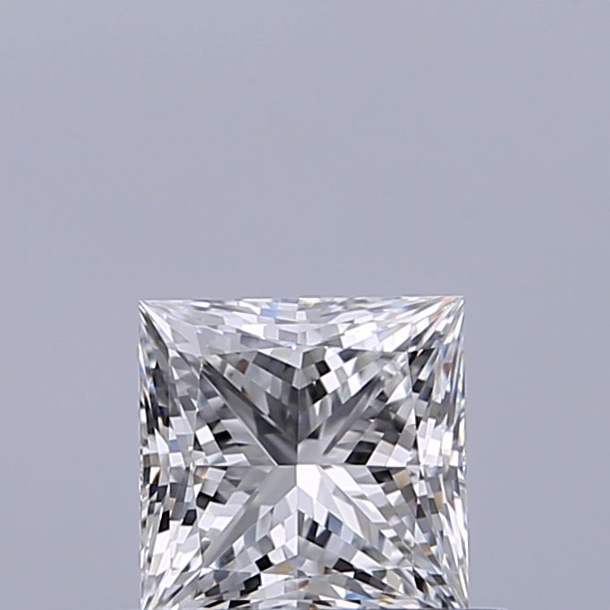 Diamond Natural 0,51Ct F-VVS2 Princess - GIA2556244694