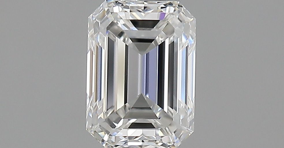 Diamond Natural 1Ct F-VVS1 Emerald - GIA7548487489