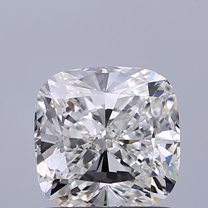 Diamond Natural 1Ct F-VVS1 Cushion - GIA7558130790