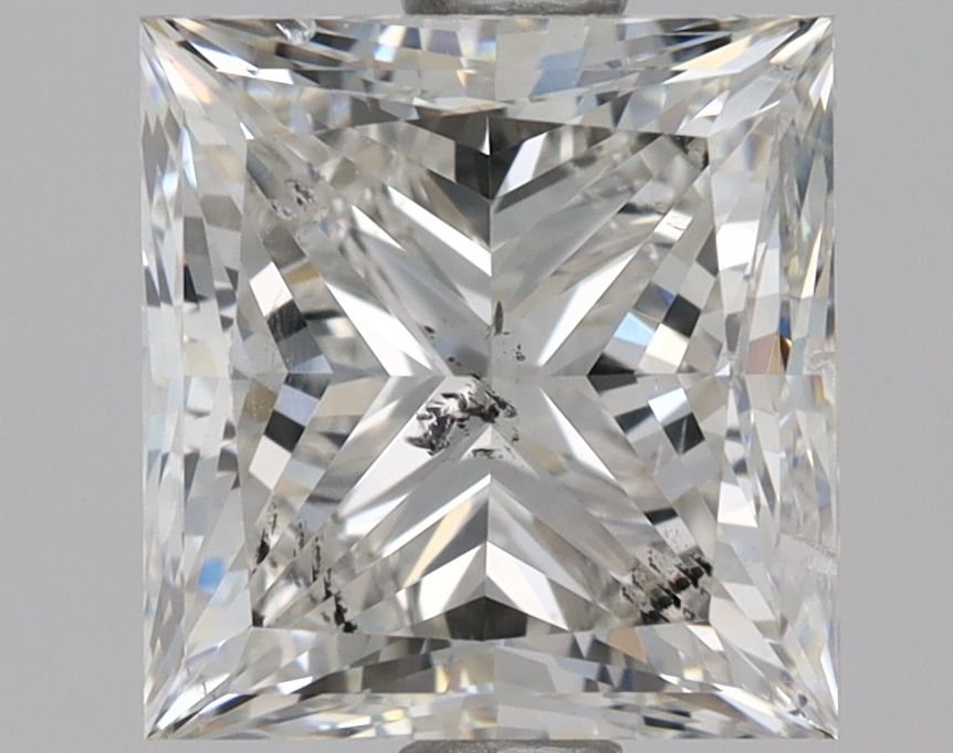 Diamond Natural 1,71Ct H-SI2 Princess - GIA6441244822