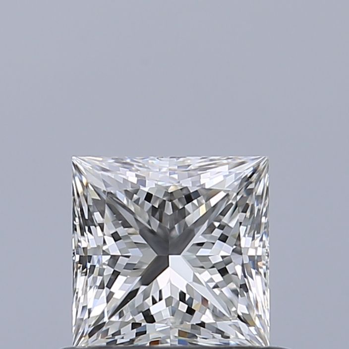 Diamond Natural 0,56Ct F-IF Princess - GIA6551209447