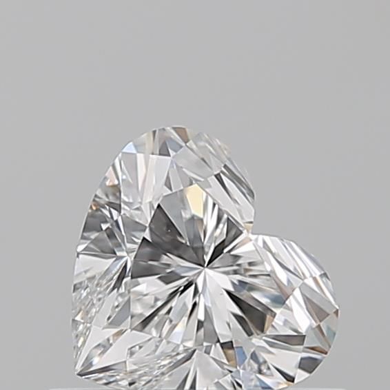 Diamond Natural 0,5Ct F-VS1 Heart - GIA7543934050