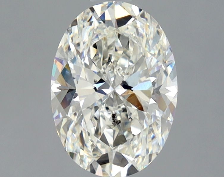 Diamond Natural 1,51Ct I-SI2 Oval - GIA2526595392