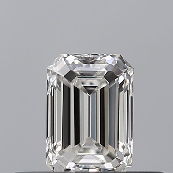 Diamond Natural 0,33Ct G-IF Emerald - GIA5533718960