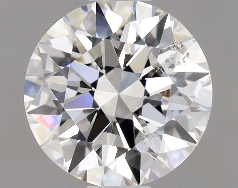 Diamond Natural 0,71Ct G-SI2 Round - GIA1529966872