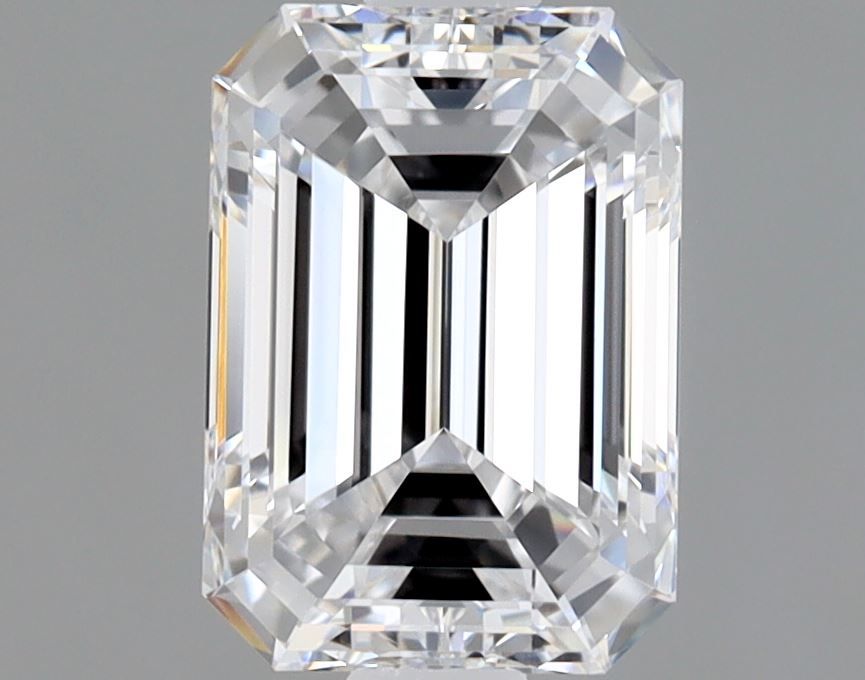 Diamond Natural 0,91Ct D-VVS2 Emerald - GIA7522532538