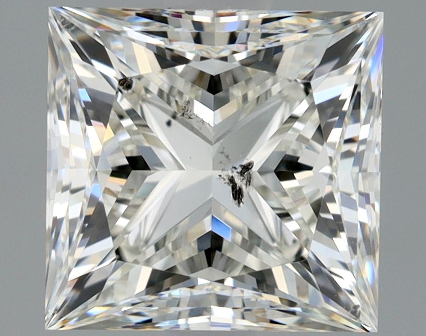 Diamond Natural 1,8Ct I-SI2 Princess - GIA6412508109