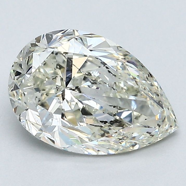 Diamond Natural 1,7Ct K-SI2 Pear - GIA2426462373