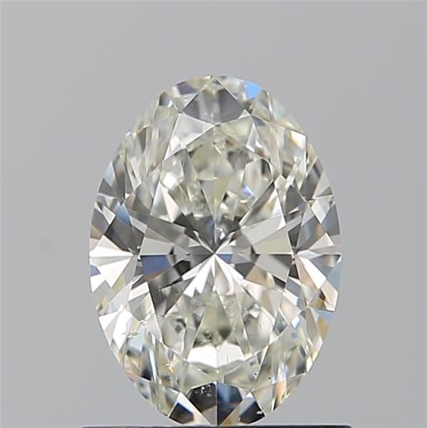 Diamond Natural 0,91Ct J-SI1 Oval - GIA2546938605