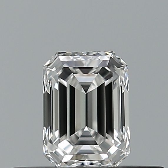 Diamond Natural 0,32Ct E-VVS1 Emerald - GIA7543001171